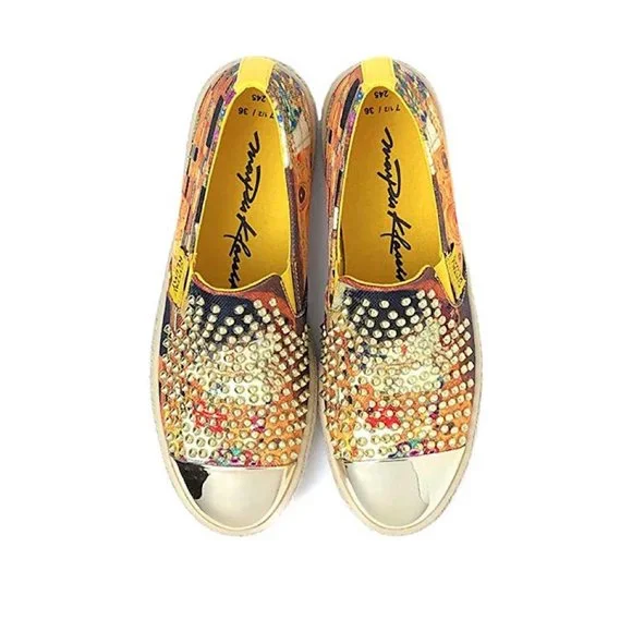 Women's Slip-On Canvas Casual Sneakers Parma - Picture 7 of 8